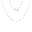 45 CM ANCHOR STYLE CHAIN IN ROSE GOLD - GOLD CHAINS - NECKLACES