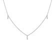 MARQUISE DIAMOND NECKLACE IN WHITE GOLD - DIAMOND NECKLACES - NECKLACES