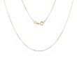 45 CM ANCHOR STYLE CHAIN IN YELLOW GOLD - GOLD CHAINS - NECKLACES