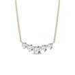 LUXURY DIAMOND NECKLACE MADE OF YELLOW GOLD - DIAMOND NECKLACES - NECKLACES