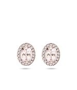 Morganite earrings