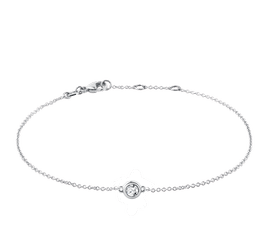 White gold bracelets