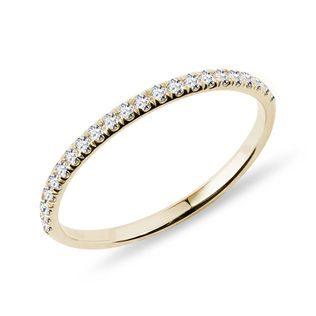 RING WITH DIAMONDS IN GOLD - WOMEN'S WEDDING RINGS - WEDDING RINGS