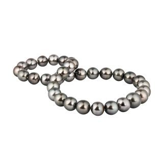 GRADUATED TAHITIAN PEARL NECKLACE - PEARL NECKLACES - PEARL JEWELRY