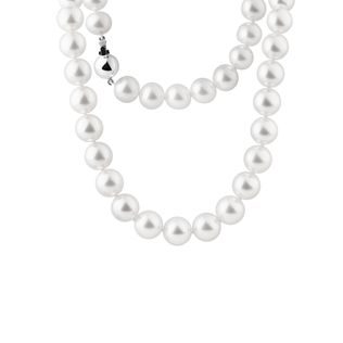 SOUTH SEA PEARL WHITE GOLD NECKLACE - PEARL NECKLACES - PEARL JEWELLERY