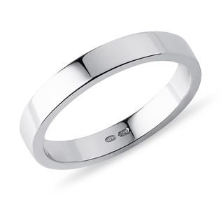 PANSKY RING IN WHITE GOLD - RINGS FOR HIM - WEDDING RINGS