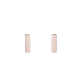 ROSE GOLD BAR EARRINGS - ROSE GOLD EARRINGS - EARRINGS