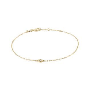 DIAMOND DROP BRACELET IN GOLD - DIAMOND BRACELETS - BRACELETS