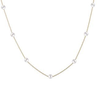 PEARL NECKLACE IN GOLD - PEARL NECKLACES - PEARL JEWELLERY