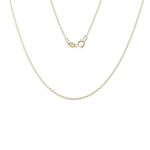 45 CM GOLD ROLO 25 CHAIN - GOLD CHAINS - NECKLACES
