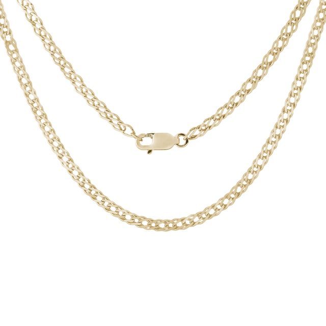 LADIES NECKLACE IN YELLOW GOLD - GOLD CHAINS - NECKLACES