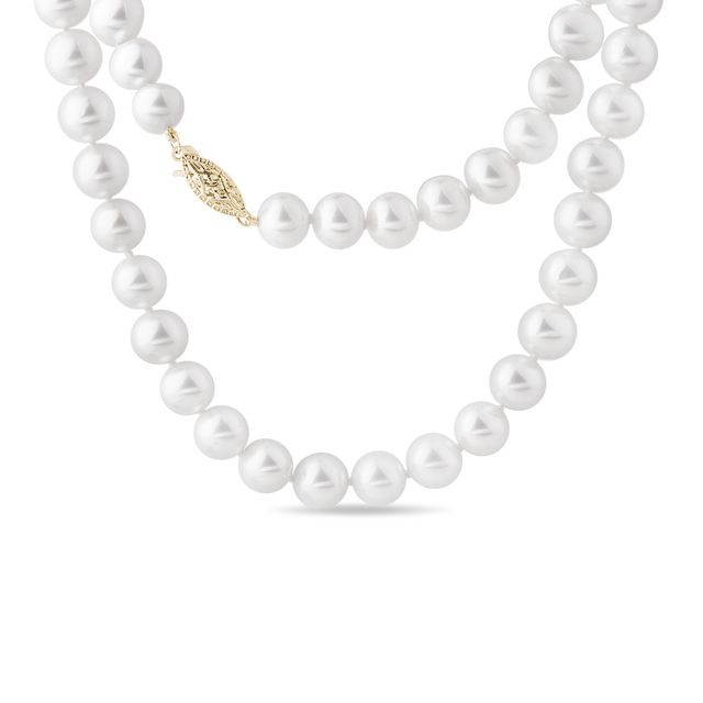 TIMELESS PEARL NECKLACE - PEARL NECKLACES - PEARL JEWELRY
