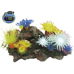 Nobby akvarijní dekorace Aplysina s LED 27,7 x 14,3 x 14 cm