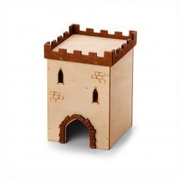 Dřevěný domek Hrad pro křečky, 9×9×14 cm
