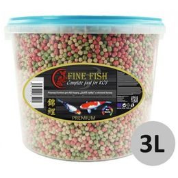 FINE FISH KOI Color Balls Mix premium 3 l kuličky vědro