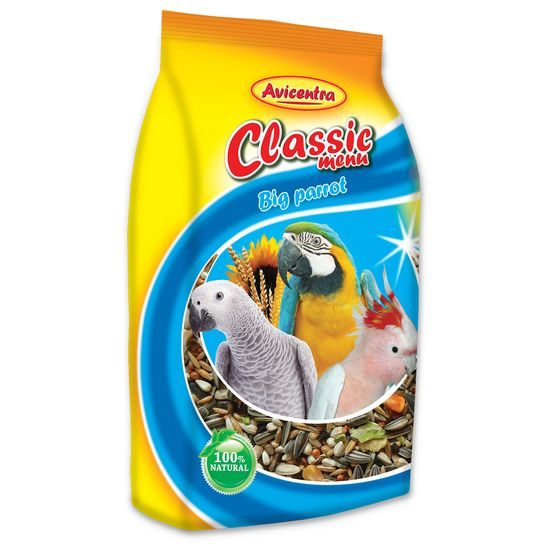 AVICENTRA standard krmivo pro velké papoušky