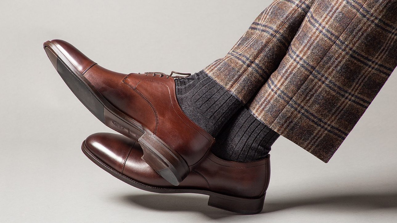 7 tipů, jak správně kombinovat kalhoty, ponožky a boty