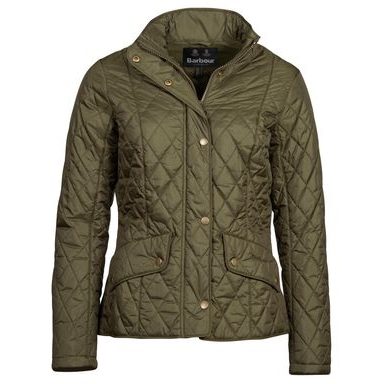 Barbour Bickland Quilted Jacket — Military Olive