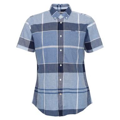 Barbour Henderson Thermo Weave Shirt — Navy