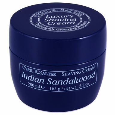 Krém na holení Cyril R. Salter – Indian Sandalwood (200 ml)