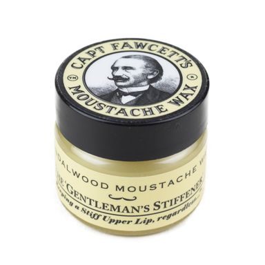 Cpt. Fawcett Moustache Wax — Sandalwood (15 ml)
