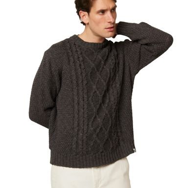 Peregrine Picton Linen Jumper — Slate