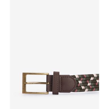 Barbour Kildare Webbing Belt — Glenmore Olive