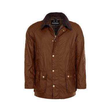 Barbour Ashby Wax Jacket — Bark