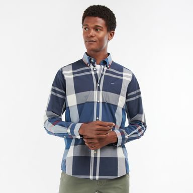 Barbour Harris Tailored Shirt — Summer Navy