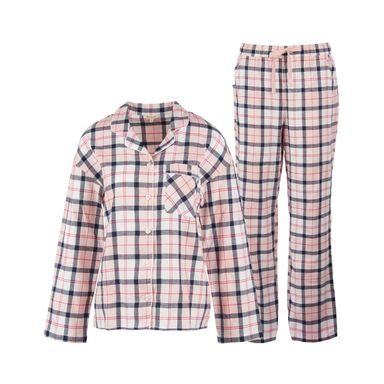 Barbour Ellery Pyjama Set — Pink/Navy Tartan