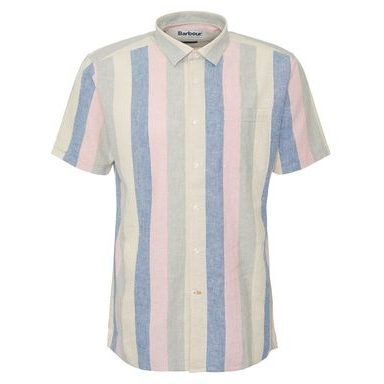 Barbour Cotton Salter Overshirt — Classic Navy