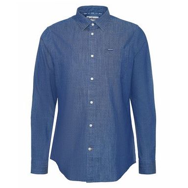 Barbour Harris Tailored Shirt — Summer Navy