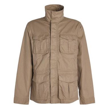 Charles Tyrwhitt Showerproof Cotton Raincoat — Navy