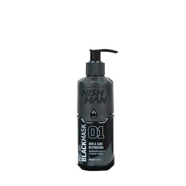 Černá obličejová maska Nish Man Peel-Off Blackmask (200 ml)