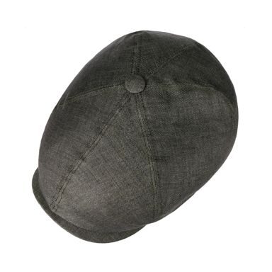 Stetson 6-Panel Silk Cap — Grey