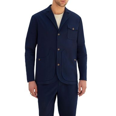 Bavlněná overshirt Armor Lux Surchemise — Rich Navy