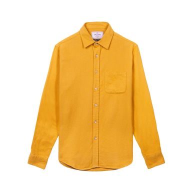 Portuguese Flannel Teca — Mustard