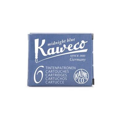 Inkoustové bombičky Kaweco - půlnoční modř (6 ks)