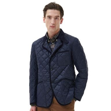 Barbour Modern Liddesdale Quilted Jacket — Classic Navy