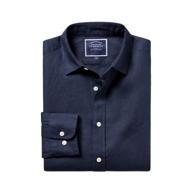 Charles Tyrwhitt Pique Polo — Navy/White Stripes