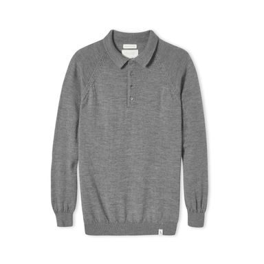 Peregrine Felix Quarter Zip Jumper — Amber