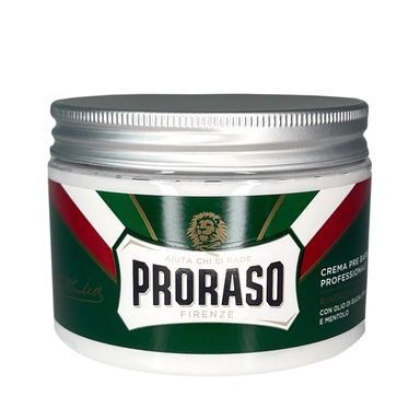 Osvěžující krém před a po holení Proraso Green - eukalyptus (300 ml)