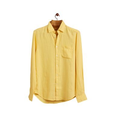 Portuguese Flannel Atlantico Stripe — Yellow