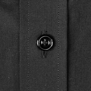 John & Paul svetr z merino vlny — černý (U-neck)