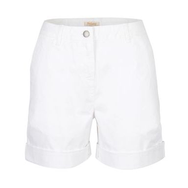 Barbour Chino Shorts — Classic White