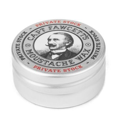 Cpt. Fawcett Moustache Wax — Private Stock (15 ml)