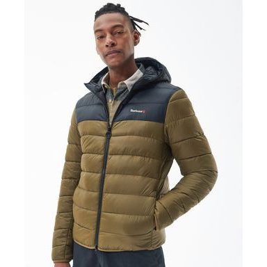 Barbour Kendle Baffle Quilted Jacket — Beech