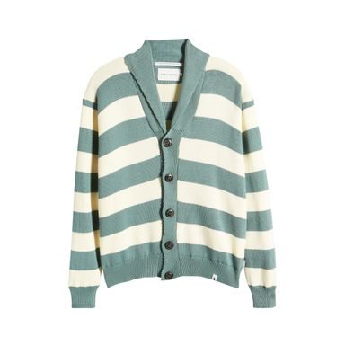 Barbour Howick Cardigan — Whisper White