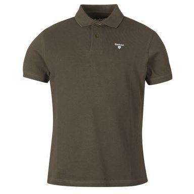 Barbour Sports Polo Shirt — Ruby