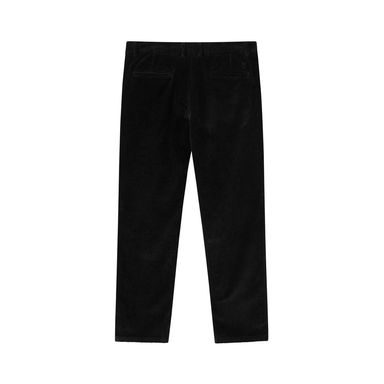 Charles Tyrwhitt Natural Stretch Twill Trousers — Black